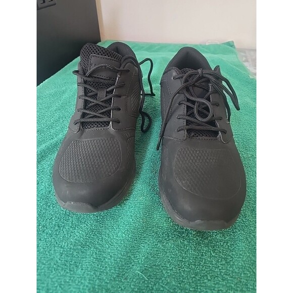 Perry Ellis Portfolio Ultra Foam Sneakers  US Men's Size 8.5W.  Black Slip Guard - Picture 1 of 12